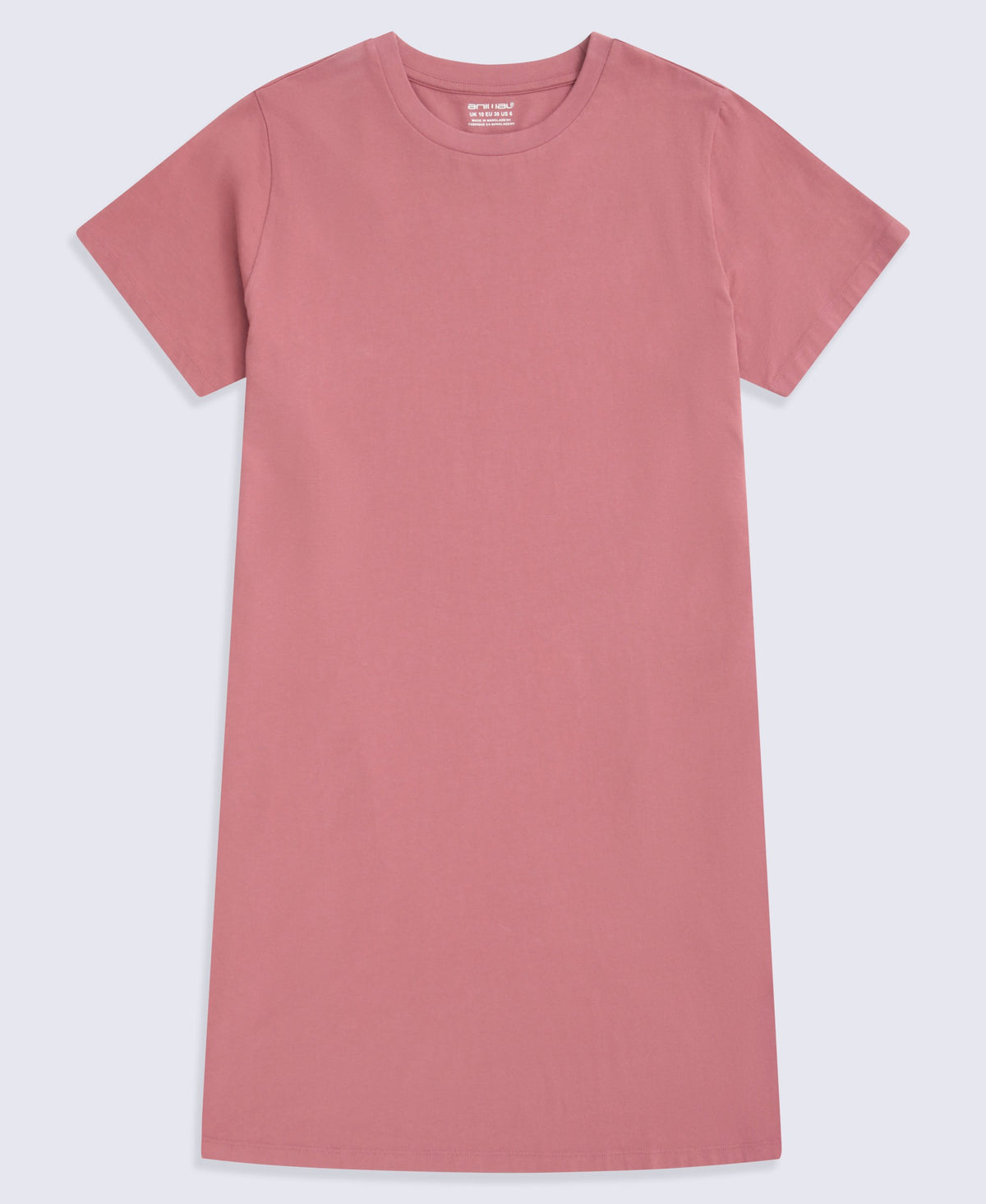 Jersey Women’s T-Shirt Dress - Pink