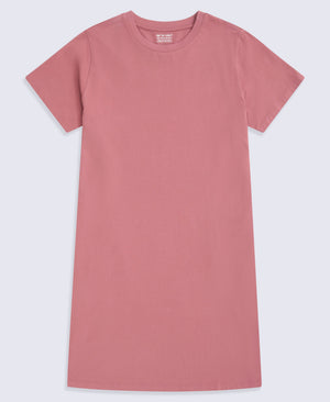 Jersey Women’s T-Shirt Dress - Pink