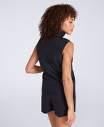 Womens Active Gilet - Black