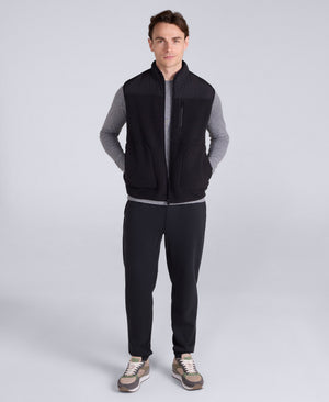 Henrick Mens Borg Gilet - Black