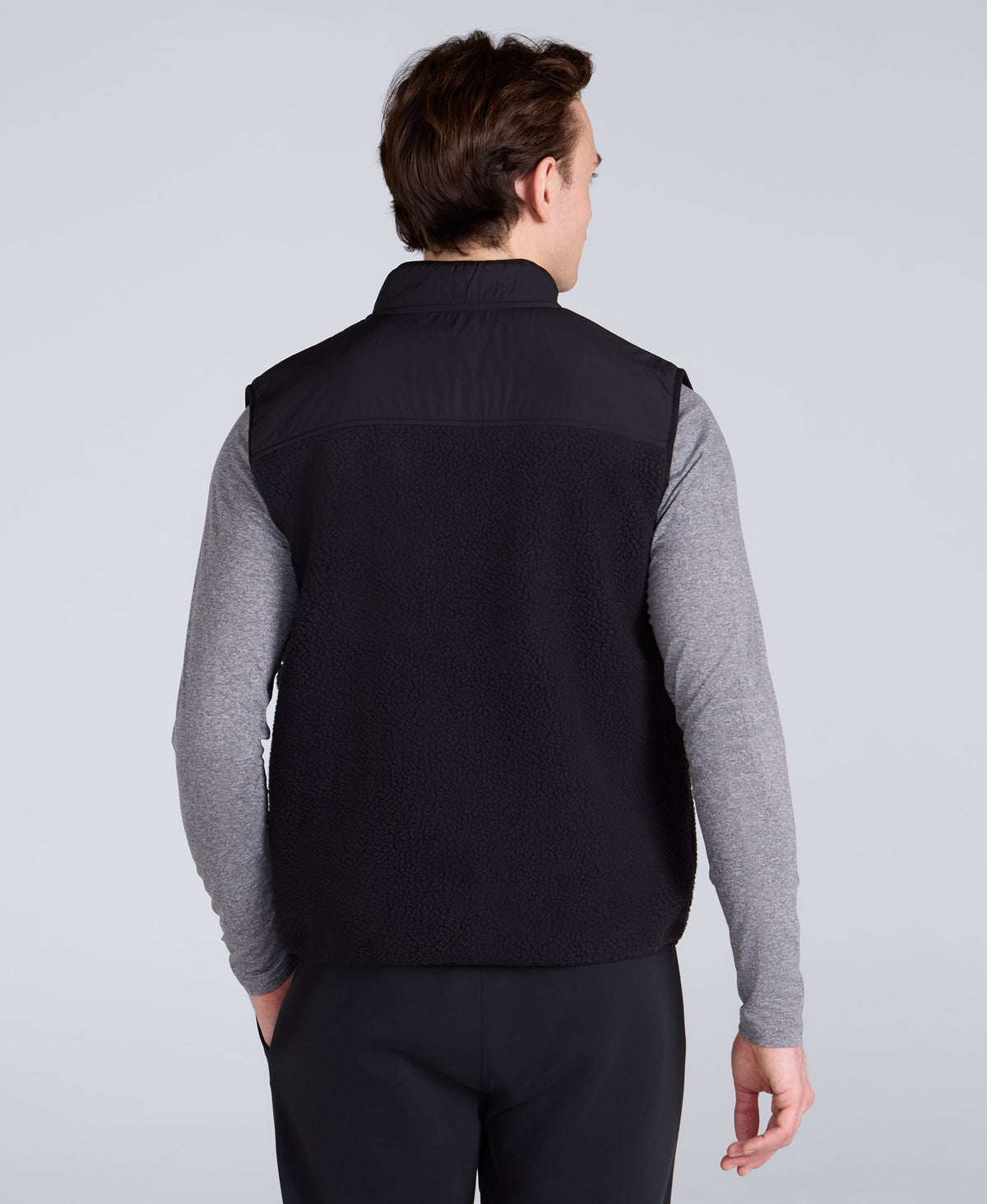 Henrick Mens Borg Gilet - Black
