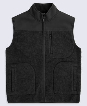 Henrick Mens Borg Gilet - Black