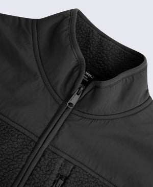 Henrick Mens Borg Gilet - Black