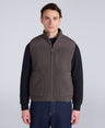 Henrick Mens Borg Gilet - Khaki
