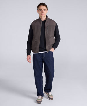 Henrick Mens Borg Gilet - Khaki