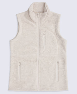Buxton Womens Borg Gilet - Beige