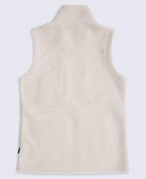 Buxton Womens Borg Gilet - Beige