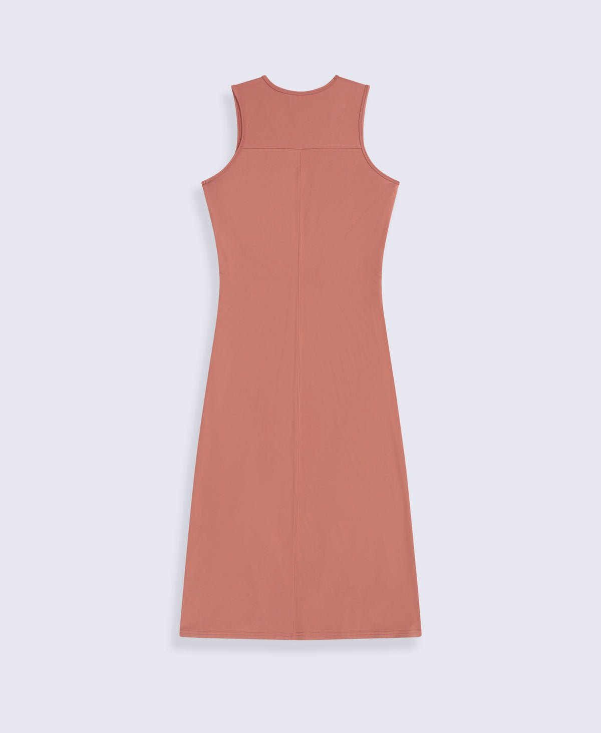 Alba Womens Tank Midi Dress - Rust
