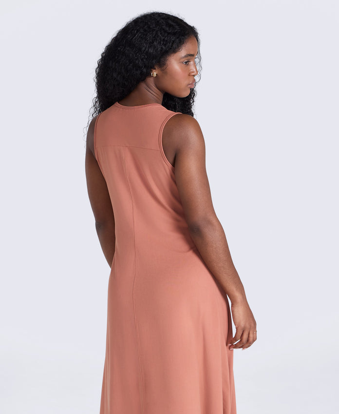 zimmermann tropicana midi dress Zimmermann - Tropicana Open Back Asymmetric Linen Dress (Size 2) – Goldie's