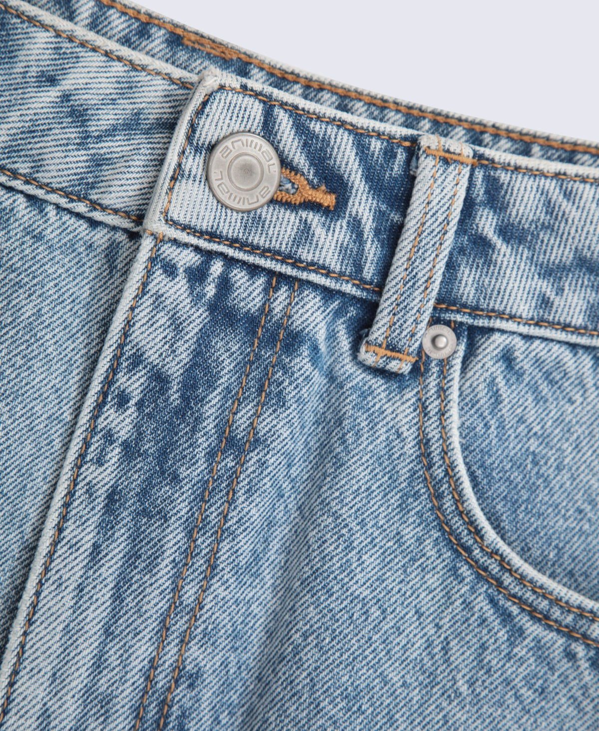 Kate Womens Mini Denim Skirt - Blue