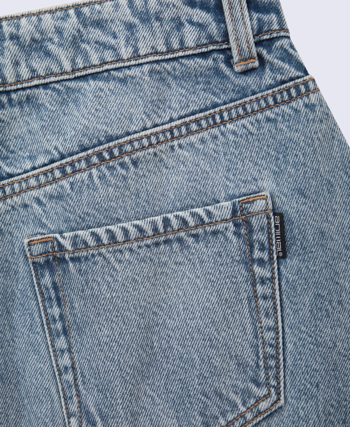 Kate Womens Mini Denim Skirt - Blue