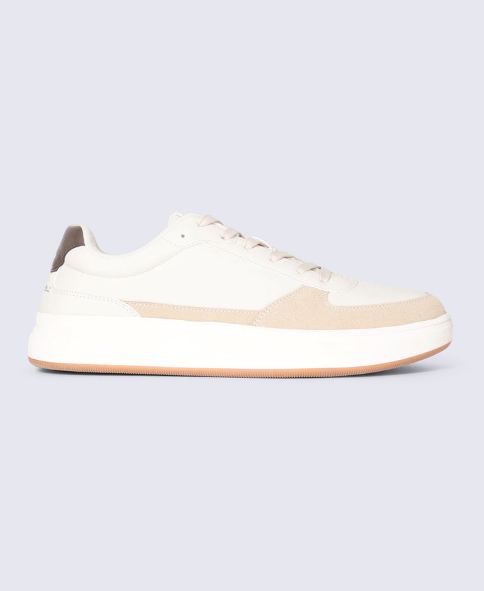 Hudson Mens Casual Trainer - Beige