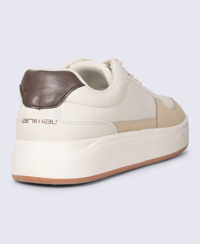 Hudson Mens Casual Trainer - Beige