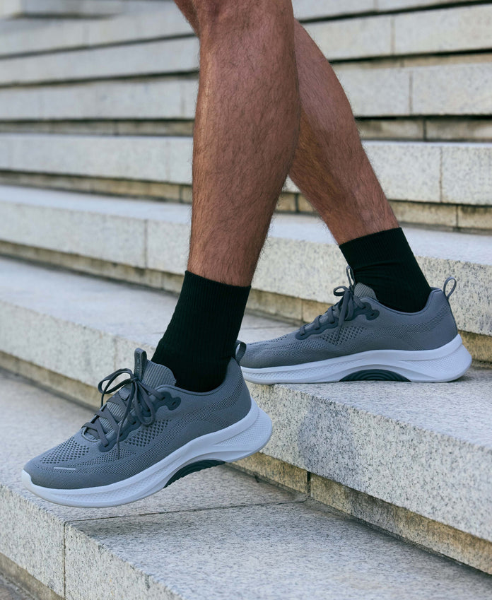 Axel Mens Active Trainers - Dark Grey
