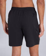 Reeva Mens Hybrid Swim Shorts - Black