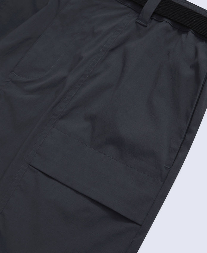 Tech Cargo Mens Shorts - Charcoal
