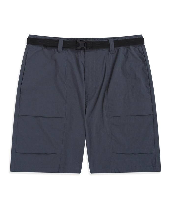 Tech Cargo Mens Shorts - Charcoal