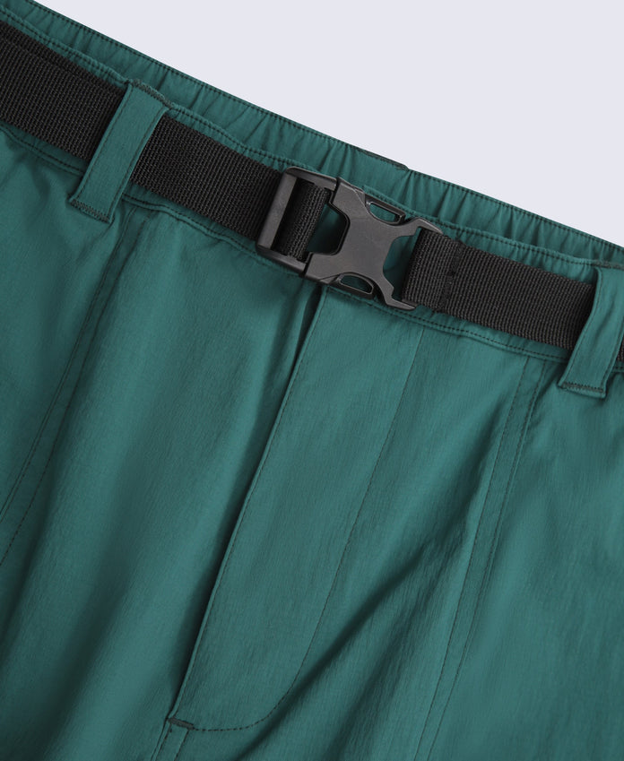 Tech Cargo Mens Shorts - Green