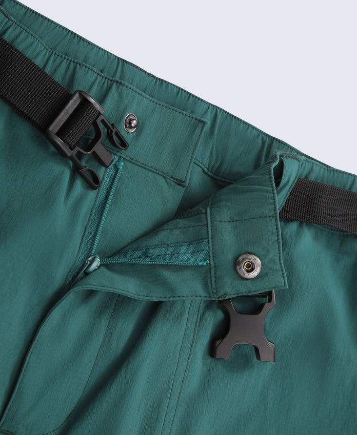 Tech Cargo Mens Shorts - Green