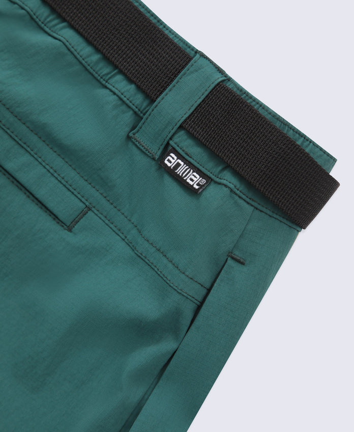 Tech Cargo Mens Shorts - Green
