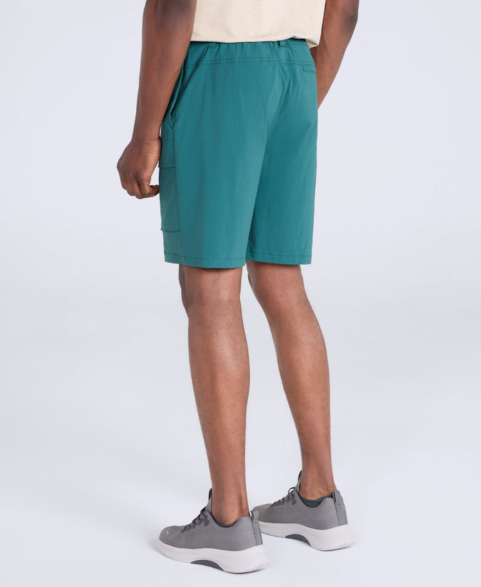 Tech Cargo Mens Shorts - Green