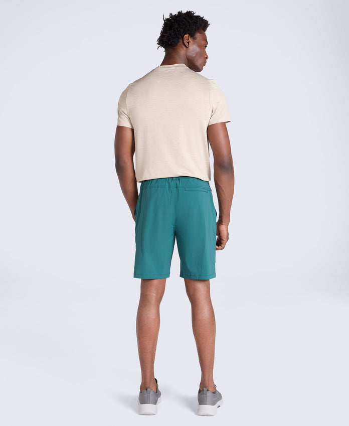Tech Cargo Mens Shorts - Green
