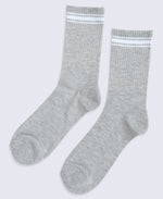 Active Mid Calf Socks - 2 Pack - Black
