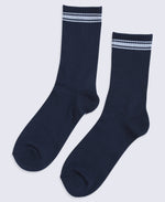 Active Mid Calf Socks - 2 Pack - Black