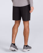 Albie Mens Stretch Active Shorts - Black
