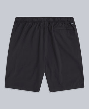 Albie Mens Stretch Active Shorts - Black