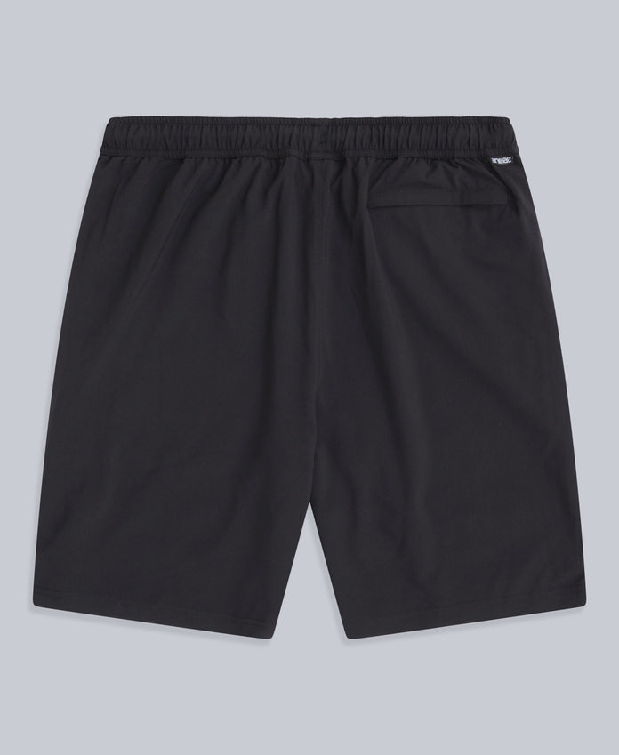 Albie Mens Stretch Active Shorts - Black