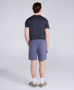 Albie Mens Stretch Active Shorts - Blue