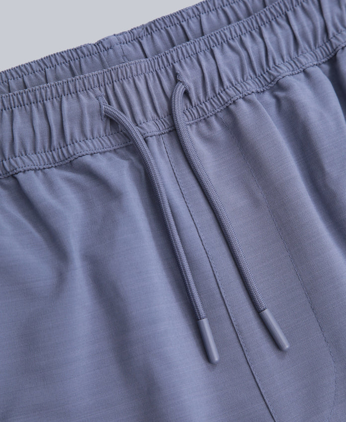 Albie Mens Stretch Active Shorts - Blue