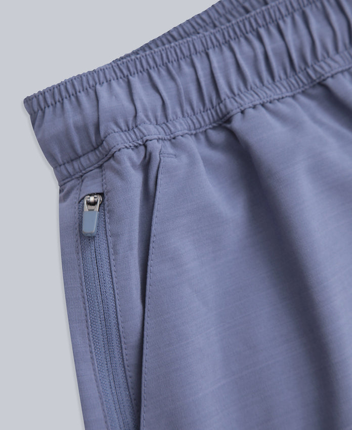 Albie Mens Stretch Active Shorts - Blue