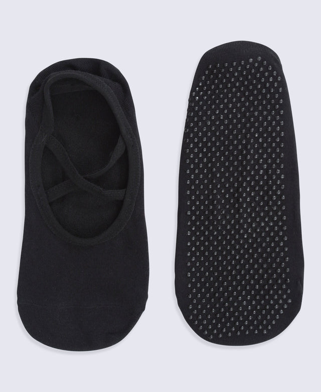 Animal Active Grippi Womens Yoga Socks - Black