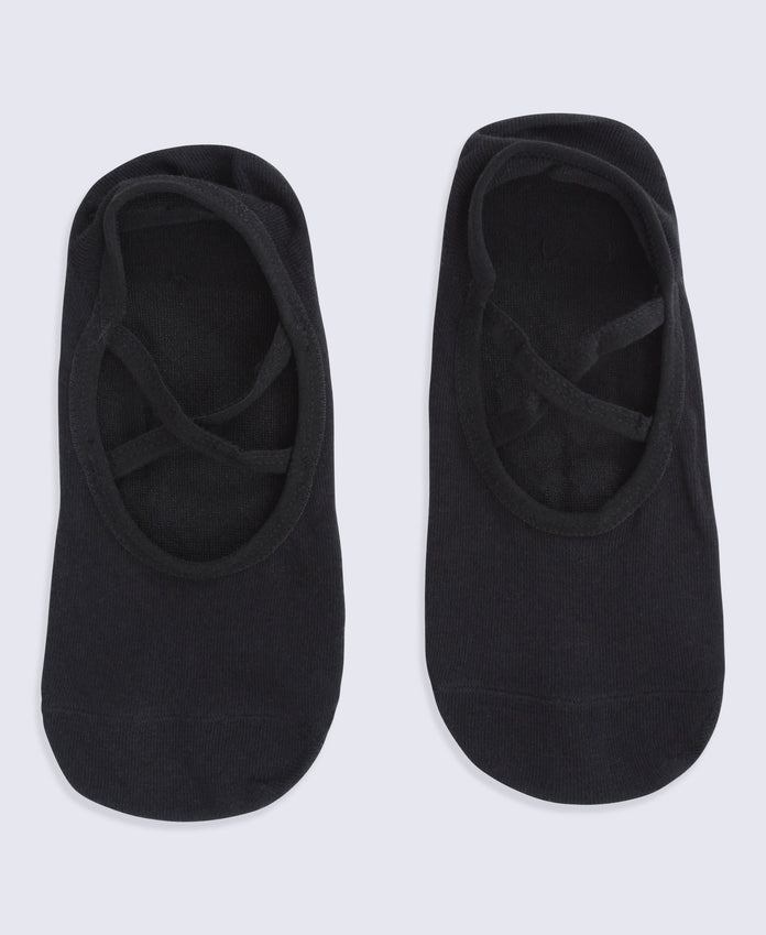 Animal Active Grippi Womens Yoga Socks - Black