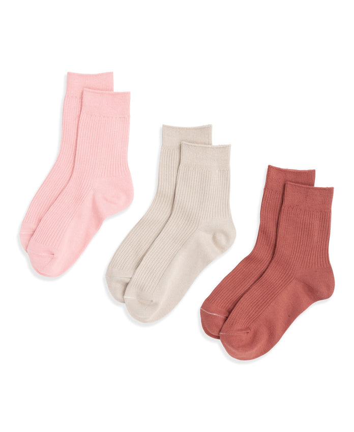 Flynn Kids Socks 3 Pack - Pink