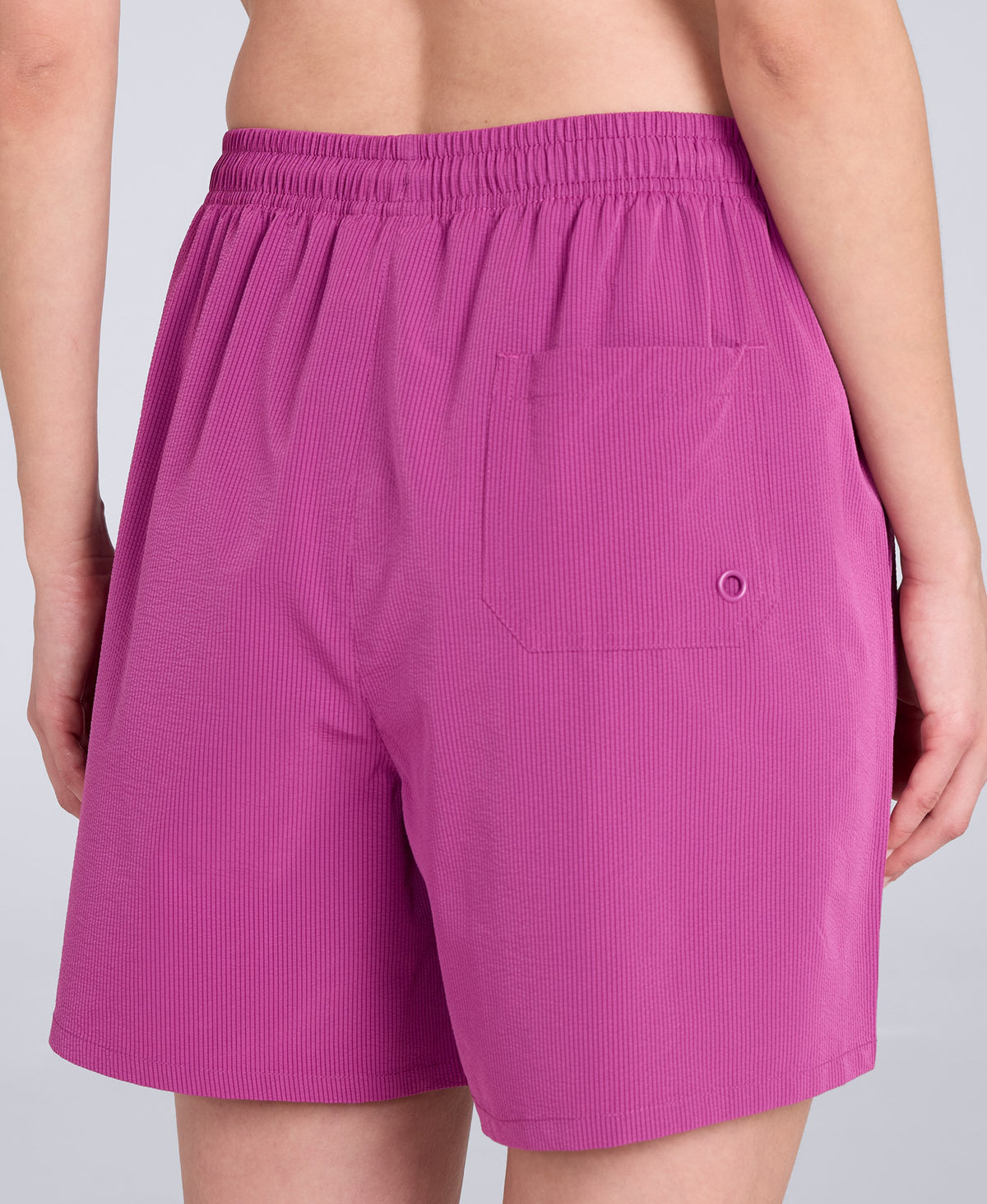 Reeva Womens Hybrid Swim Shorts - Purple