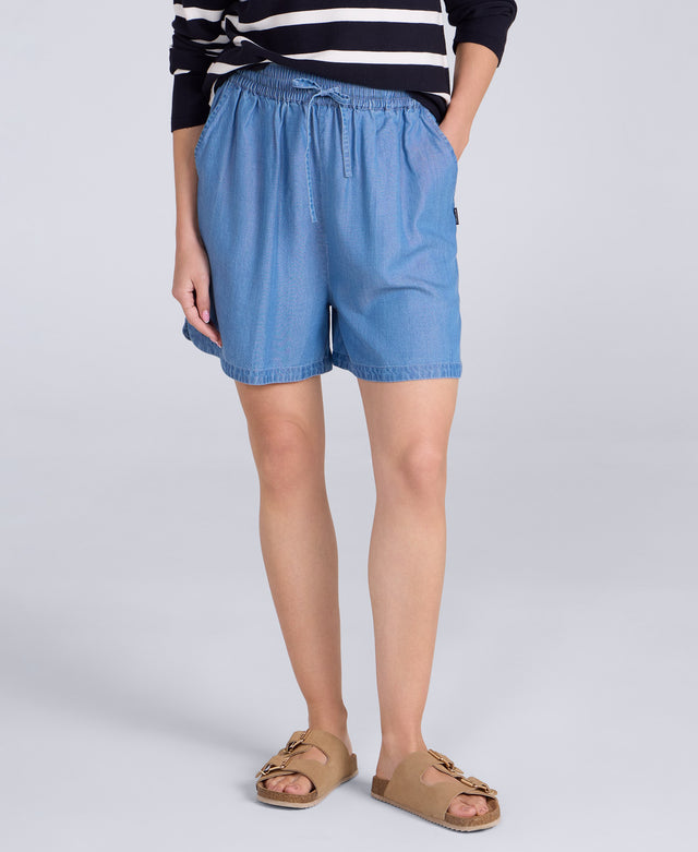 Solar Womens Shorts - Blue