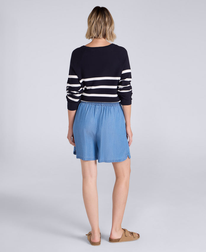 Solar Womens Shorts - Blue