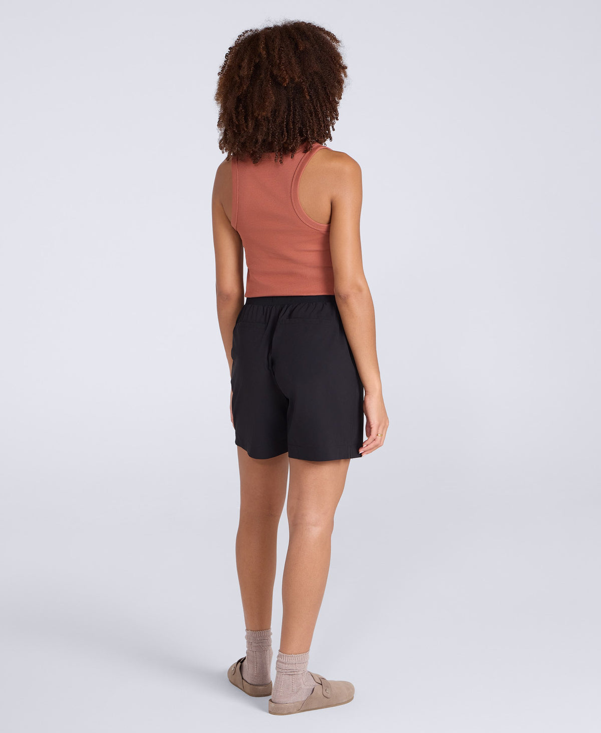 Womens Travel Agile Short - Black
