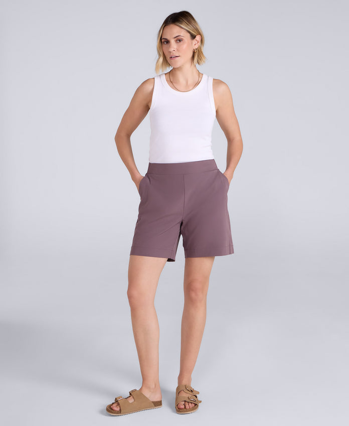 Animal Womens Travel Agile Short - Taupe