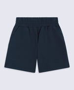 Cora Womens Travel Scuba Shorts - Navy