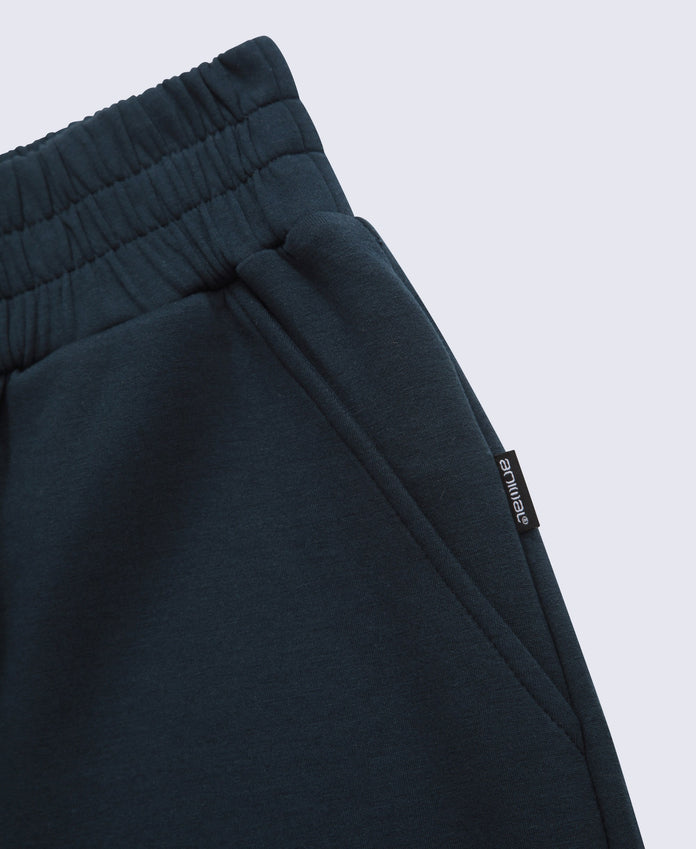 Cora Womens Travel Scuba Shorts - Navy