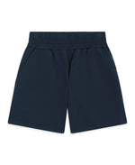 Cora Womens Travel Scuba Shorts - Navy