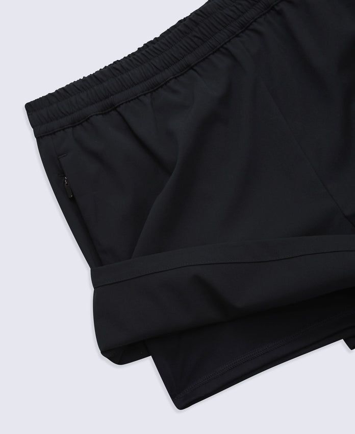 Animal Womens Active Running Shorts - Black