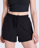 Animal Womens Active Running Shorts - Black