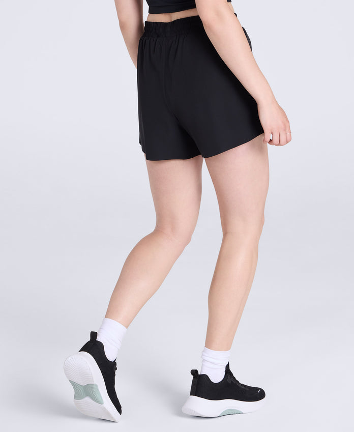 Animal Womens Active Running Shorts - Black