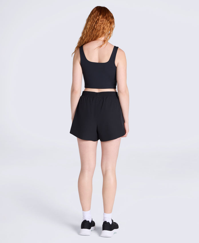 Animal Womens Active Running Shorts - Black