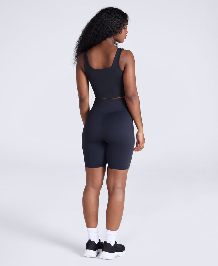 Active Womens Cycling Shorts - Black